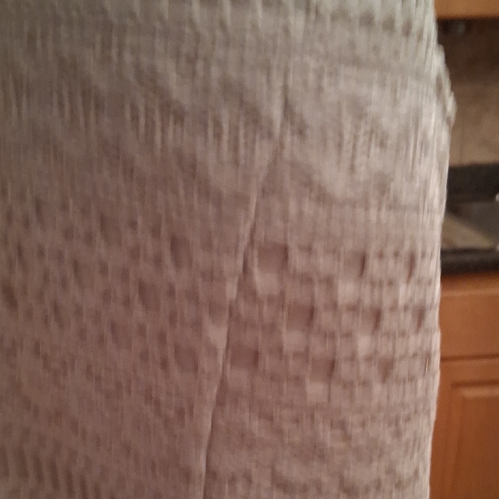 Guess Cream Lace Maxi Dress, Built In Bra Cups. Lined To Knee, Slit On Side - Picture 5 of 16